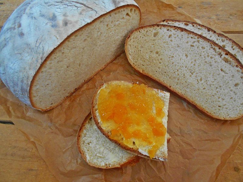 Nocny chleb z syropem z mniszka lekarskiego