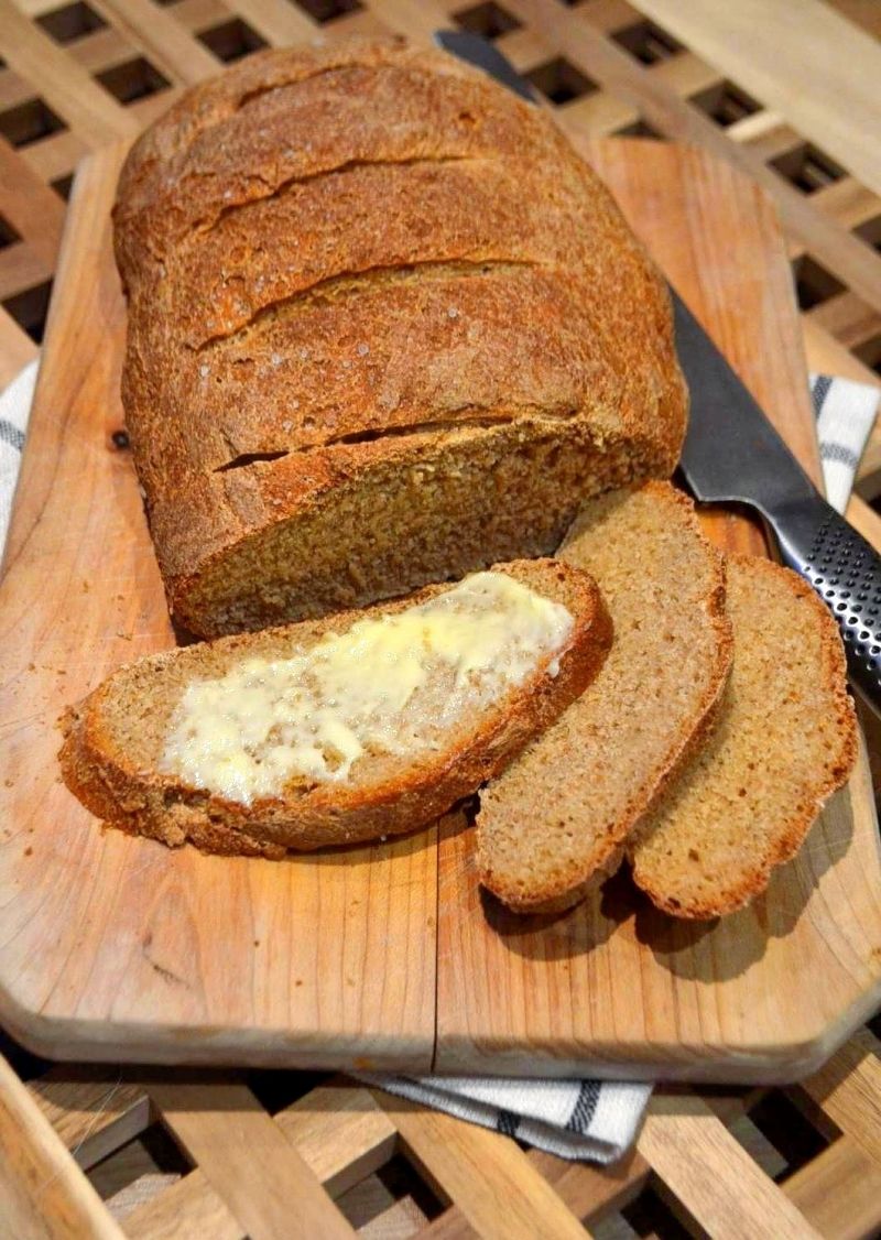 Norweski chleb z solą morską Norweski chleb z solą morską