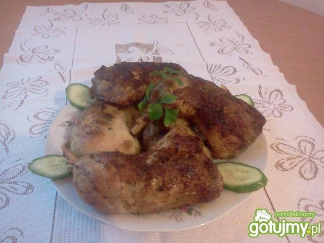 Nóżki z kurczaka pieczone na patelni