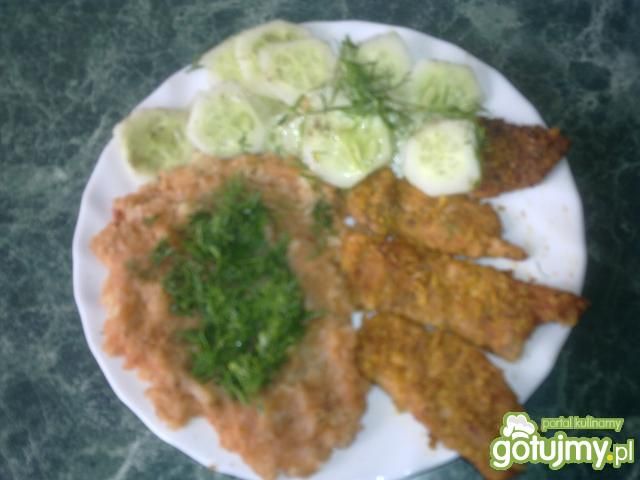 Nugetsy musztardowo- kukurydziane Nugetsy musztardowo- kukurydziane