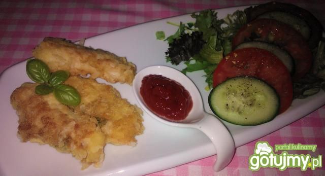 Nugetsy w kukurydziano-ryżowej panierce Nugetsy w kukurydziano-ryżowej panierce