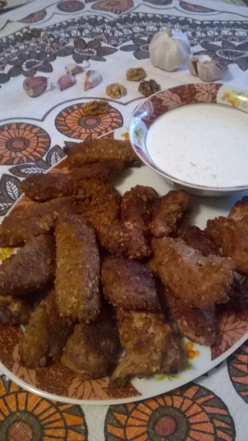 Nuggetsy  w orzechowej panierce