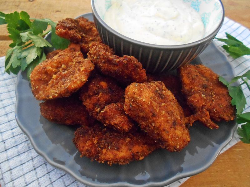 Nuggetsy z wędzoną papryką