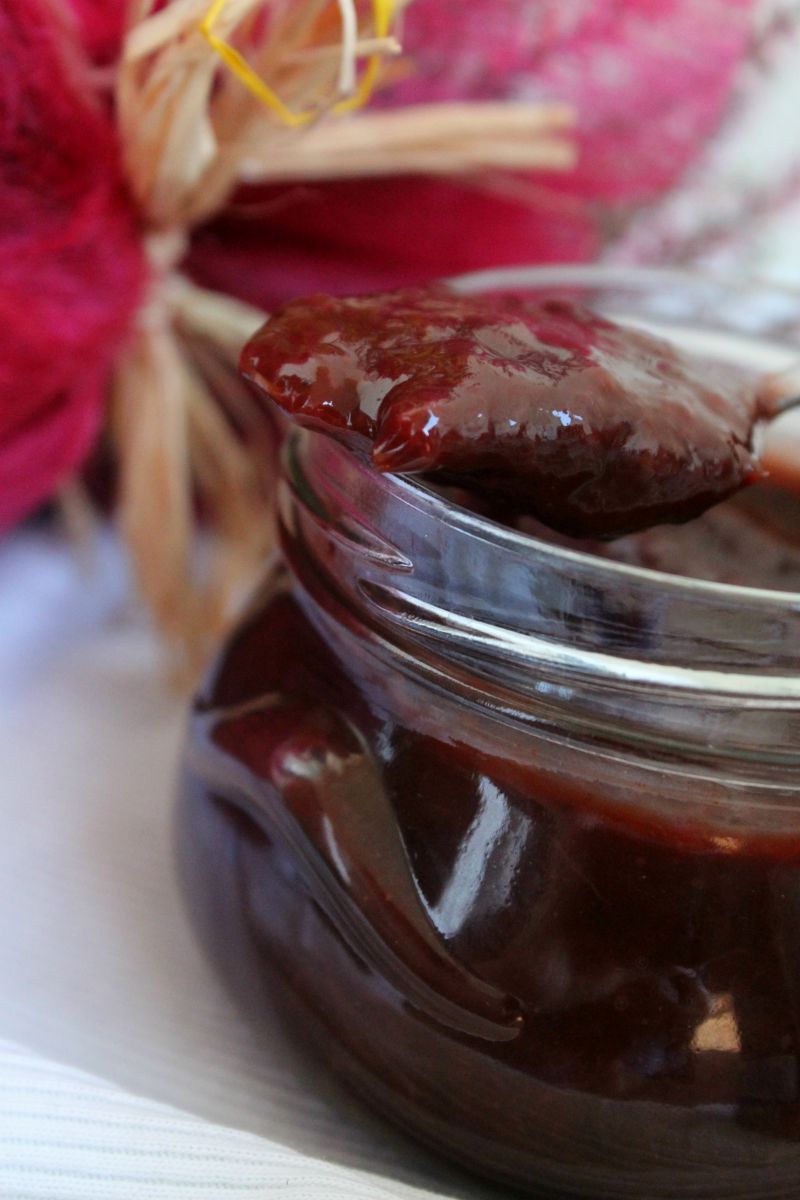 Nutella ze śliwek z imbirem i cynamonem