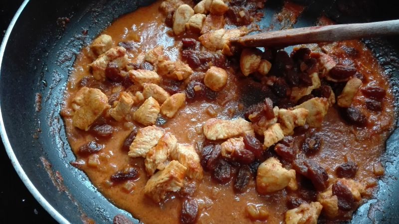 Obiad nr 2 Kurczak Curry - Dieta 1200 kalorii