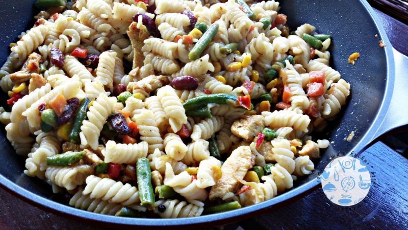 Obiad z makaronem na szybko Obiad z makaronem na szybko