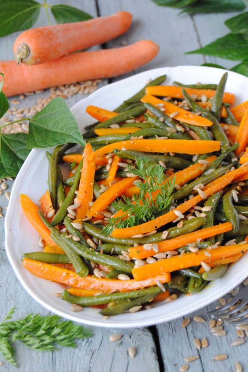 Obiadowa fasolka z marchewką