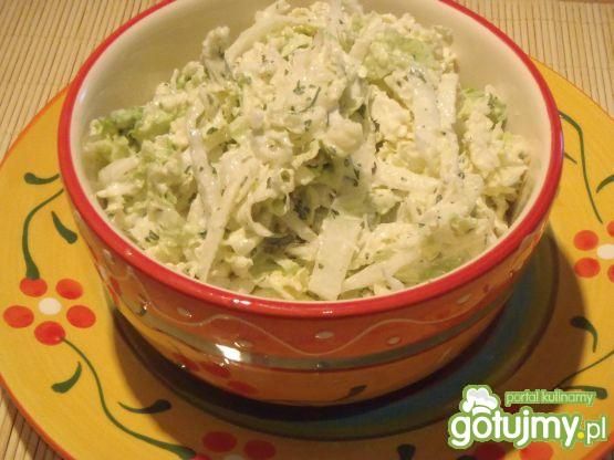 Obiadowa kapusta pekińska z chrzanem