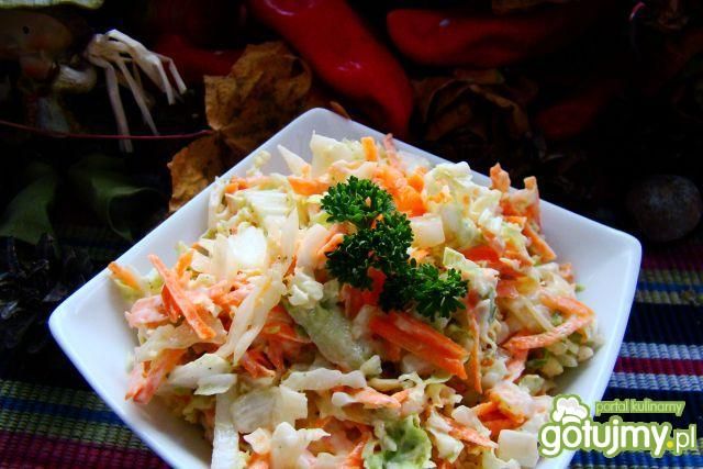 Obiadowa sałatka  z kapusty  i selera  Obiadowa sałatka  z kapusty  i selera