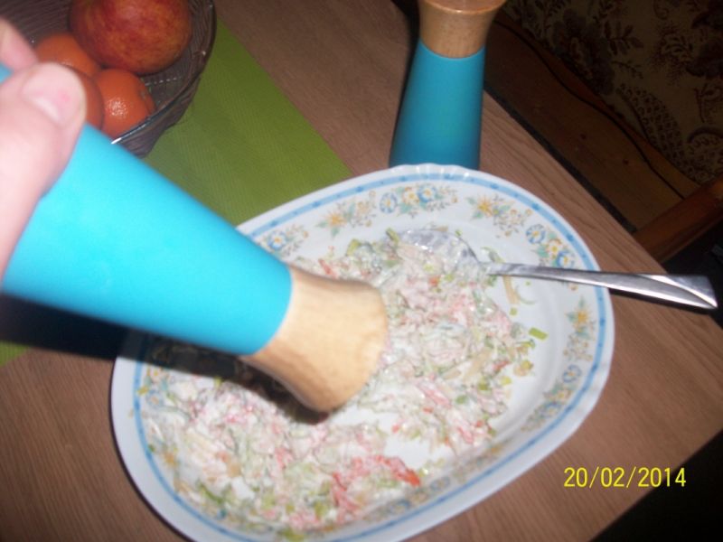 Obiadowa sałatka z pora
