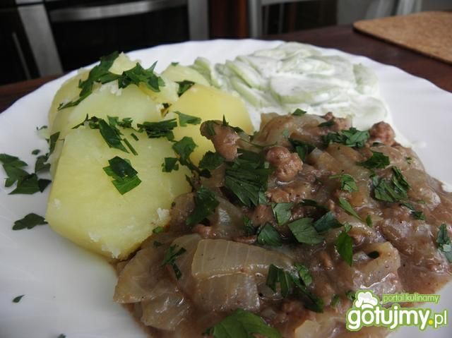 Obiadowa wątróbka drobiowa.