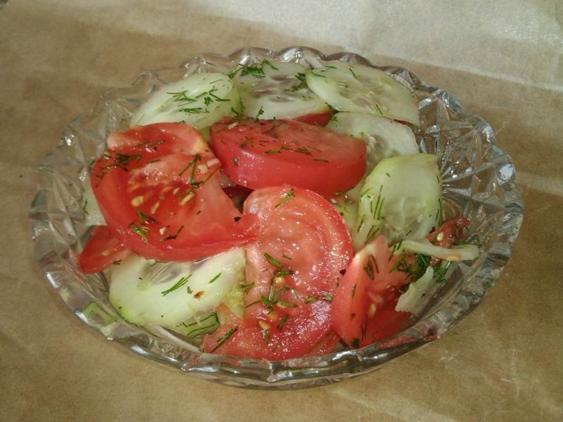 Obiadowe warzywa z koperkiem 