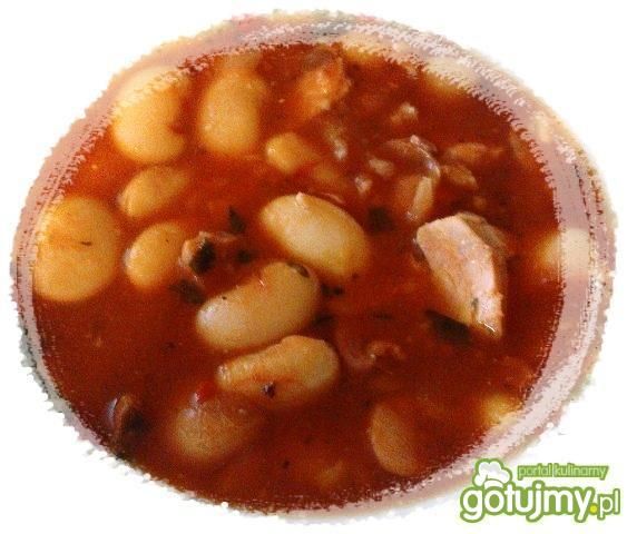 Odchudzona fasolka po bretońsku Odchudzona fasolka po bretońsku