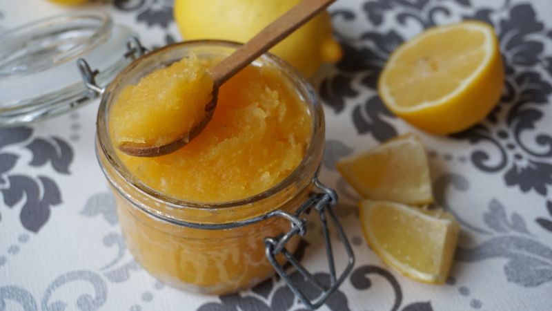 Odchudzony lemon curd