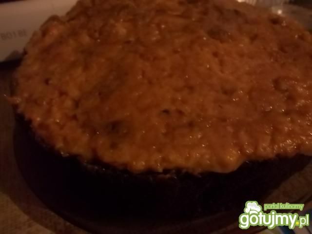 Odwrócone ciasto czekoladowe