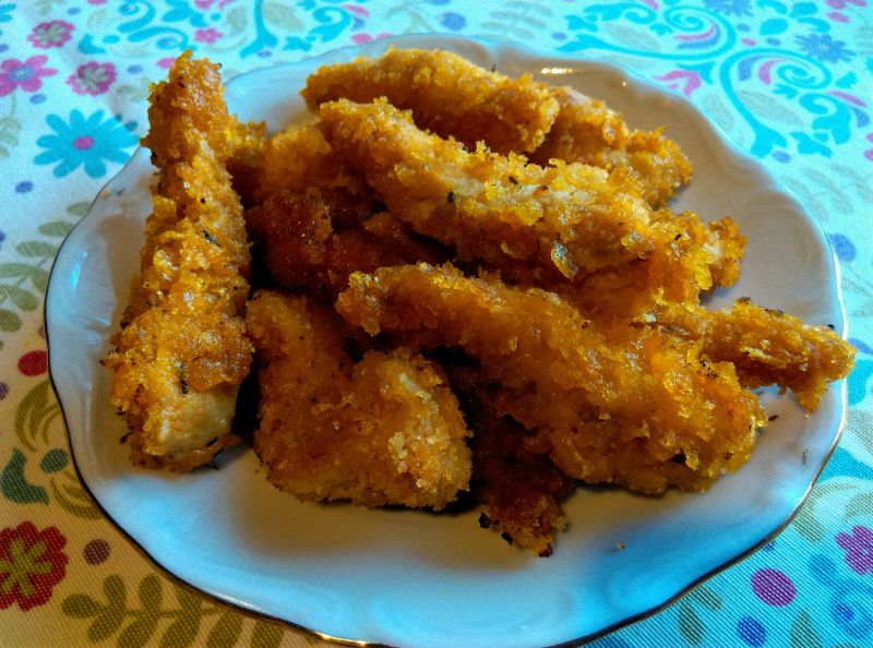 Ogniste kęski z kurczaka Ogniste kęski z kurczaka