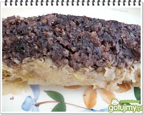 Ogniste krupnioki Eli na kapuście