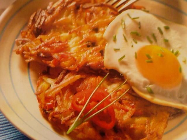 Ogniste placuszki z jajkiem sadzonym Ogniste placuszki z jajkiem sadzonym