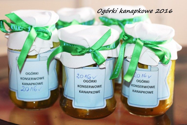 Ogórki kanapkowe w zalewie z curry Ogórki kanapkowe w zalewie z curry