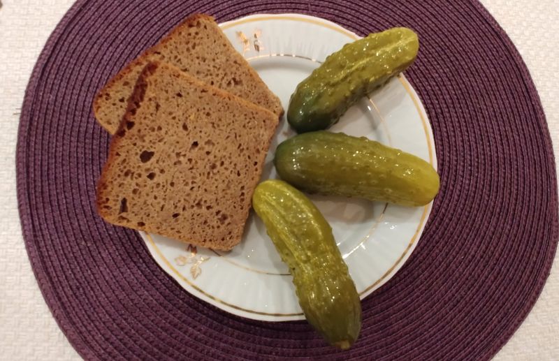 Ogórki kiszone na zimę Ogórki kiszone na zimę