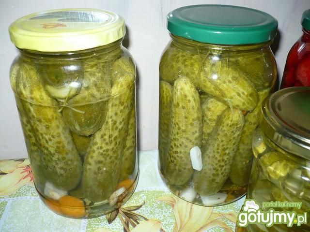 Ogórki konserwowe z miodem Ogórki konserwowe z miodem
