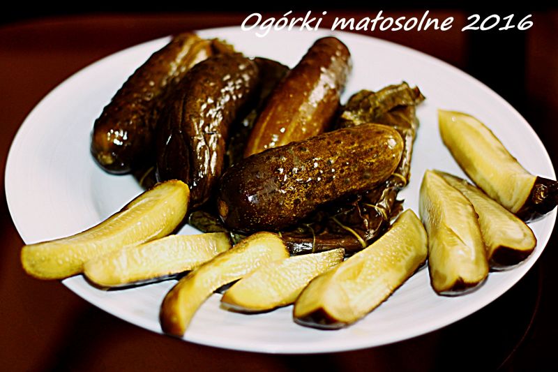 Ogórki małosolne  
