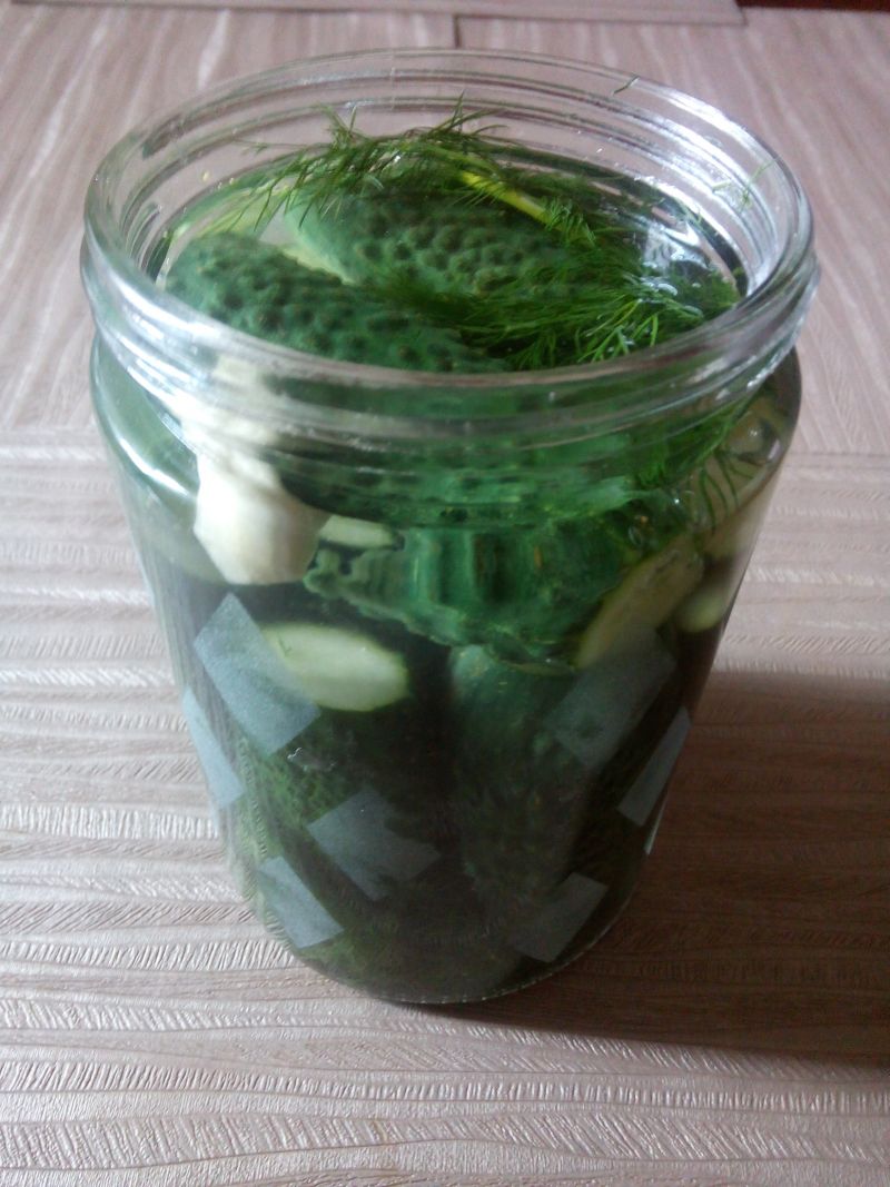 Ogórki małosolne Bardzo Łatwe Ogórki małosolne Bardzo Łatwe