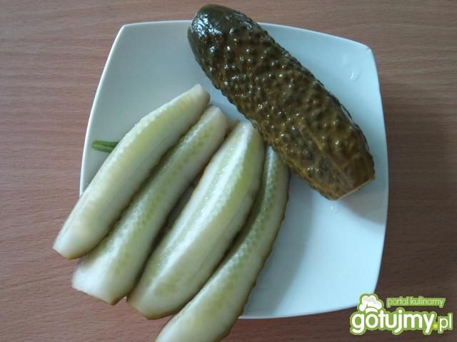 Ogórki małosolne mojej babci