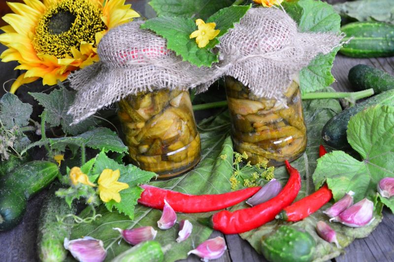 OGÓRKI MIODOWO - CHILLI OGÓRKI MIODOWO - CHILLI