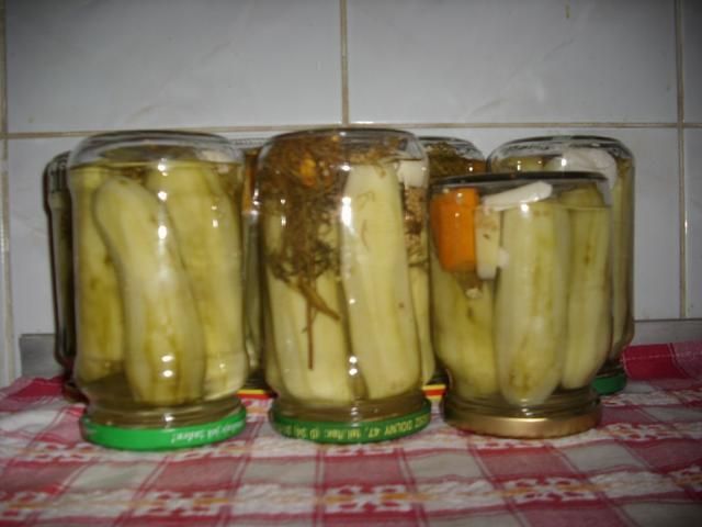 Ogórki obierane Ogórki obierane