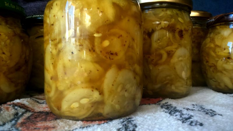 Ogórki słodko kwaśne