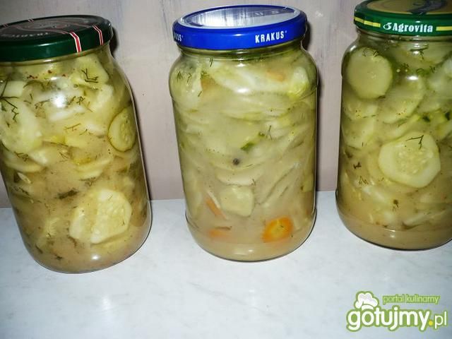 Ogórki w musztardzie