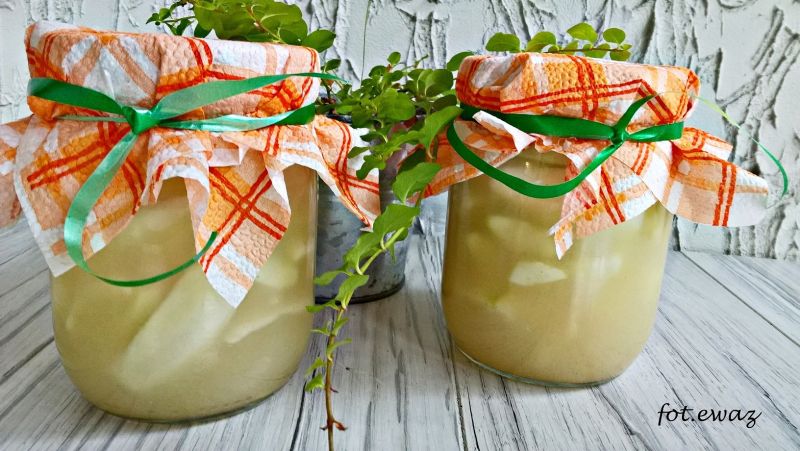 Ogórki w musztardzie i tabasco