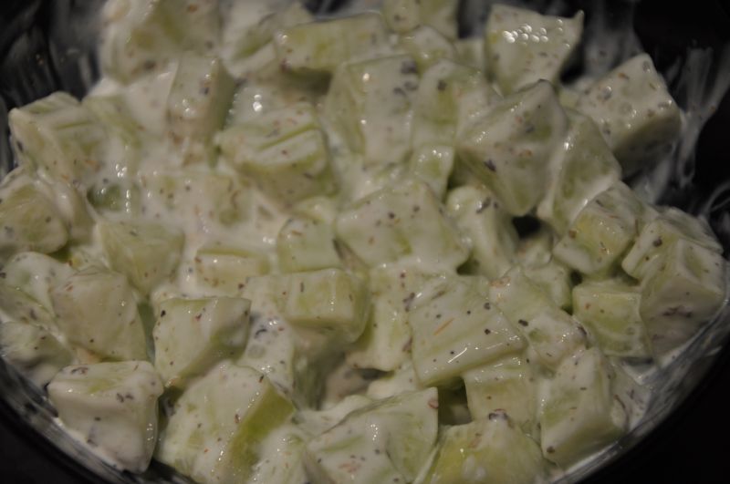 Ogórki w ostrym sosie ziołowo - czosnkowym Ogórki w ostrym sosie ziołowo - czosnkowym