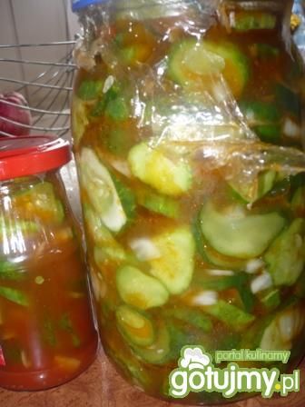Ogórki w plasterkach na zimę