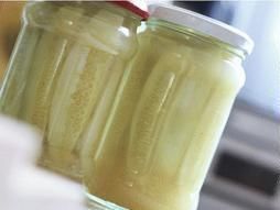 Ogórki w zalewie musztardowej