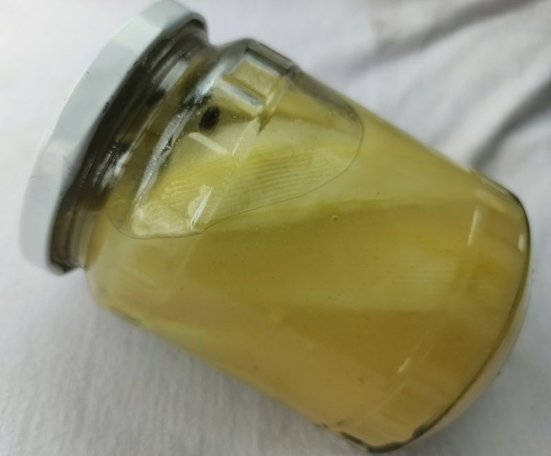 Ogórki w zalewie musztardowej