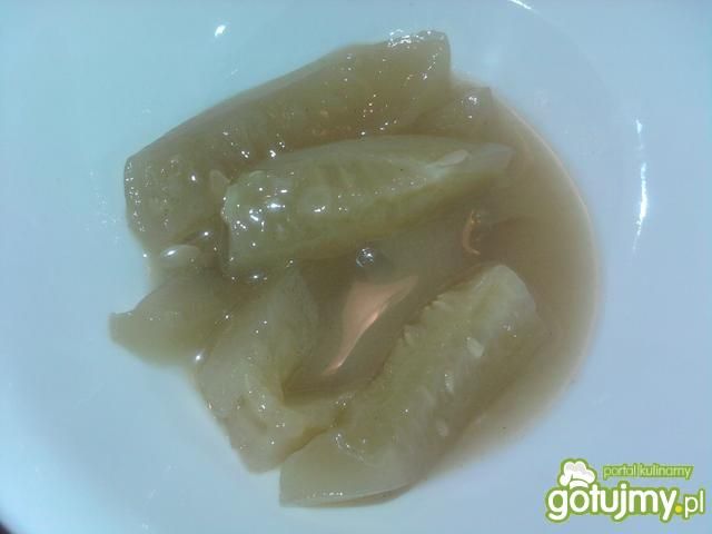 Ogórki w zalewie musztardowej wg Eweliny