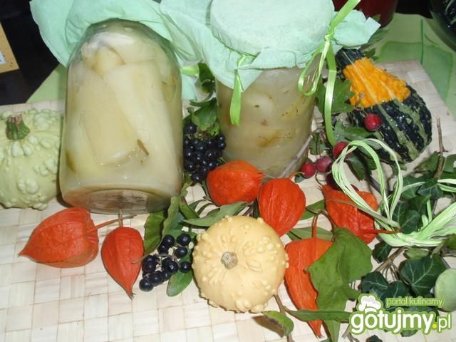 Ogórki w zalewie musztardowo chrzanowej Ogórki w zalewie musztardowo chrzanowej