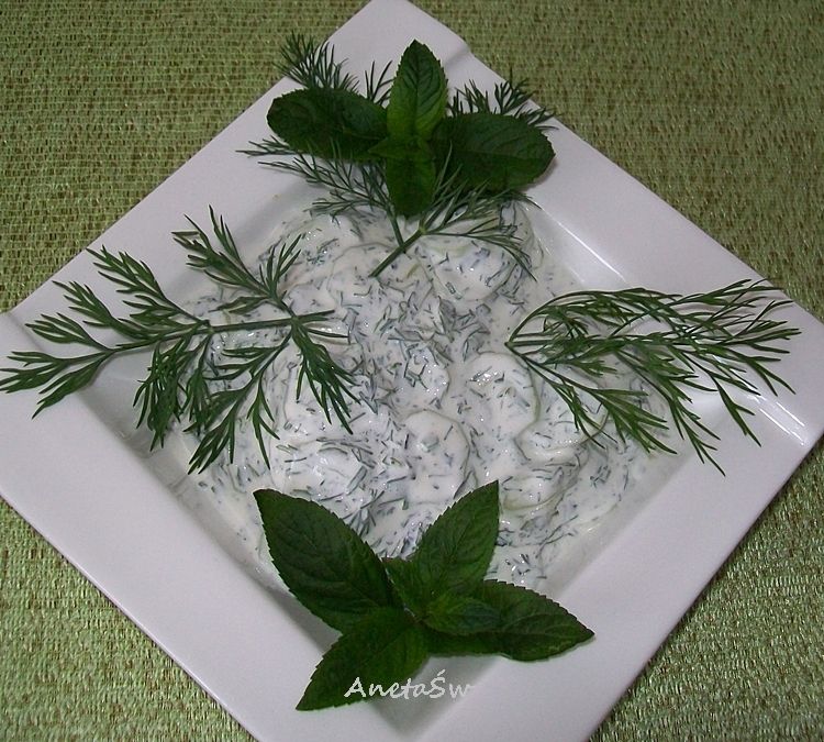 Ogórki w zielonym sosie Ogórki w zielonym sosie