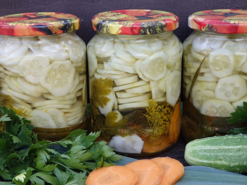 Ogórki wg przepisu mojej mamy