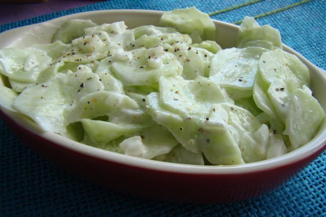 Ogórki z cebulką  Ogórki z cebulką