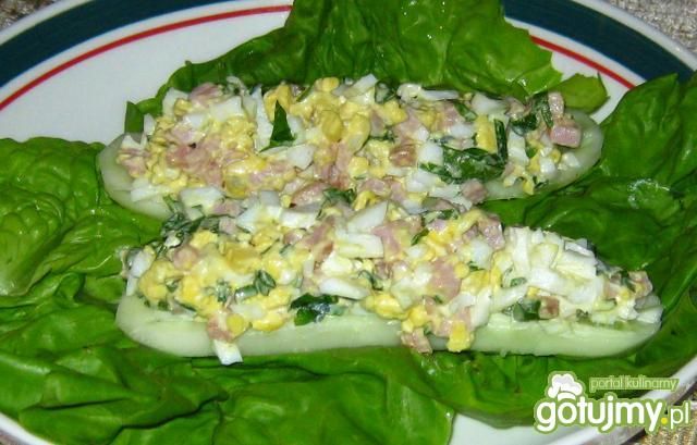 Ogórki z farszem Ogórki z farszem