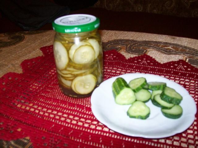 Ogórki z miodem Ogórki z miodem