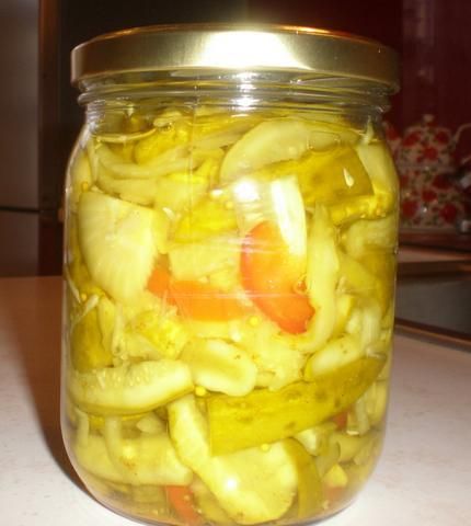 Ogórki z papryka na słodko