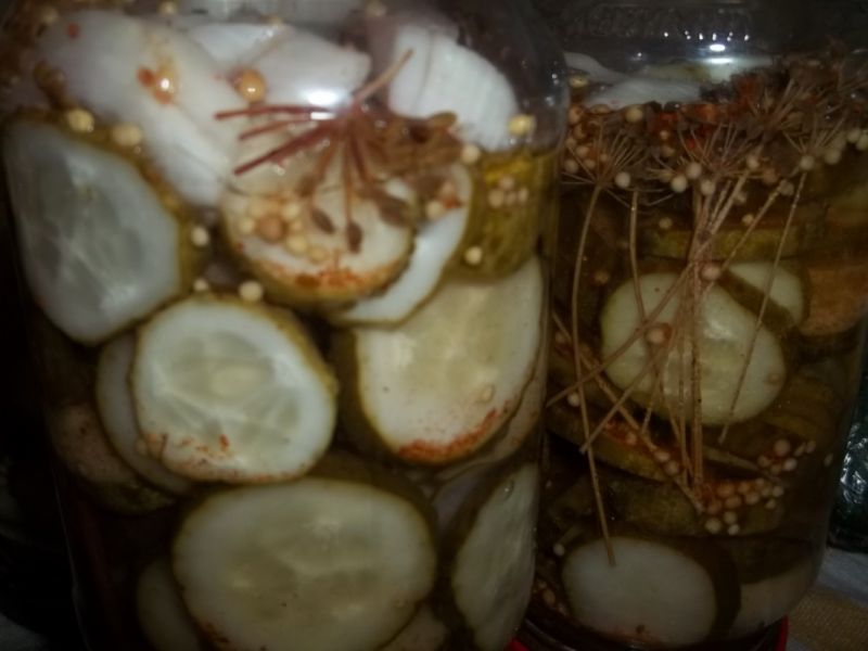 Ogórki z przyprawą do grilla