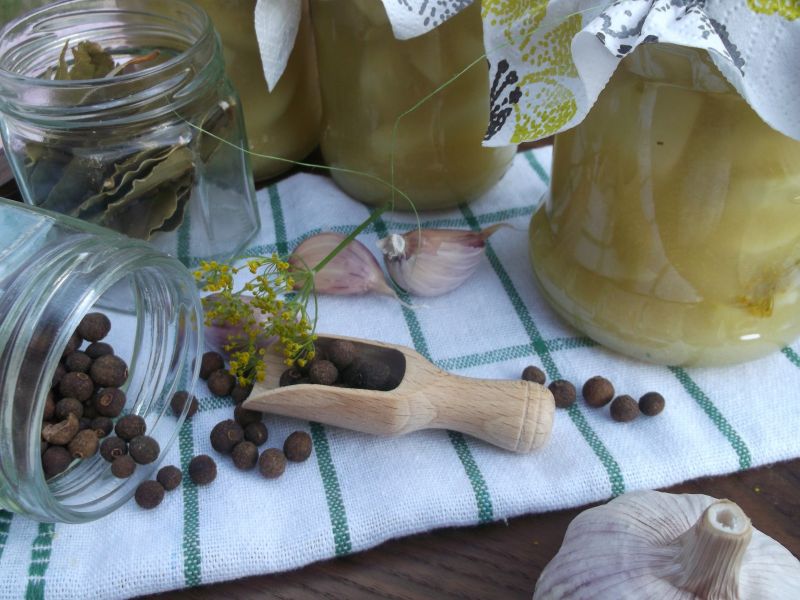 Ogórki z zalewie musztardowej