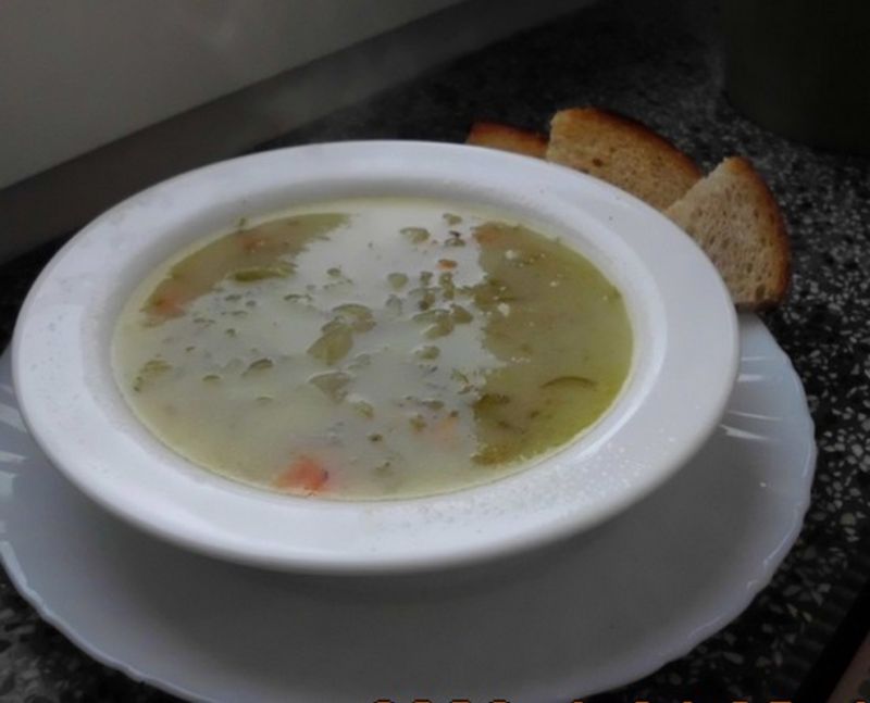 Ogórkowa na boczku Ogórkowa na boczku