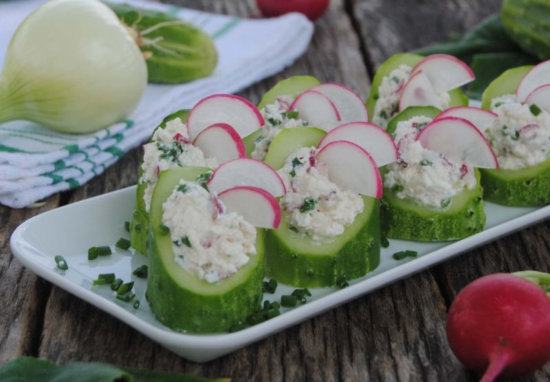 Ogórkowa przekąska