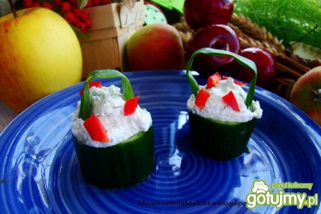 Ogórkowe koszyczki  Ogórkowe koszyczki